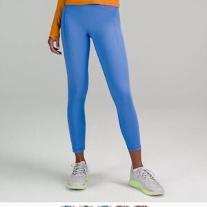 Lululemon Power Thru High Rise Tight 25" Blue Nile women’s size 12